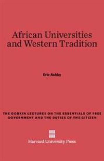 African Universities and Western Tradition