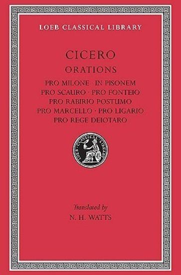 Pro Milone. In Pisonem. Pro Scauro. Pro Fonteio. Pro Rabirio Postumo. Pro Marcello. Pro Ligario. Pro Rege Deiotaro
