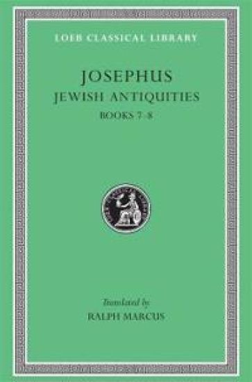 Jewish Antiquities, Volume III