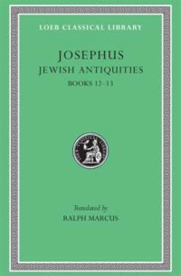 Jewish Antiquities, Volume V