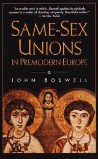 Same Sex Unions In Pre-Modern Europe