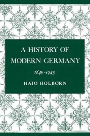 A History of Modern Germany, Volume 3
