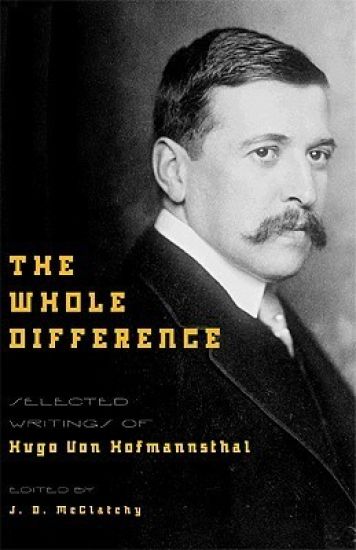 The Whole Difference – Hugo Von Hofmannsthal, kirjan kansikuva