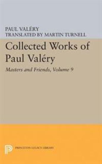 Masters and Friends – Paul Valéry, kirjan kansikuva