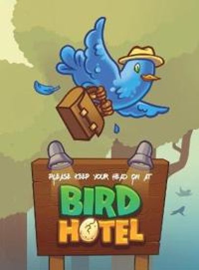 Please Keep Your Head On At Bird Hotel – Peter Hastings, kirjan kansikuva