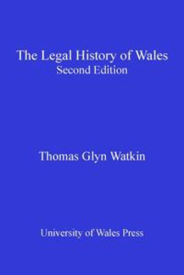 The Legal History of Wales