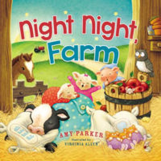 Night Night, Farm – Amy Parker, kirjan kansikuva