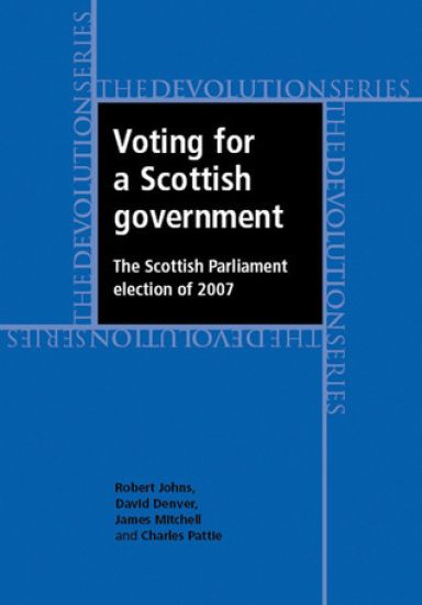 Voting for a Scottish Government – Robert Johns, kirjan kansikuva