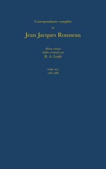 Correspondance complète de Rousseau (Complete Correspondence of Rousseau) 45