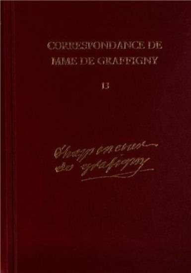 Correspondance De Madame De Graffigny: v. 13