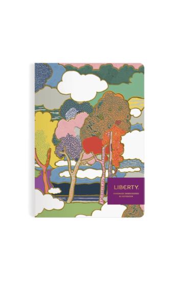 Liberty Prospect Road B5 Handmade Embroidered Journal