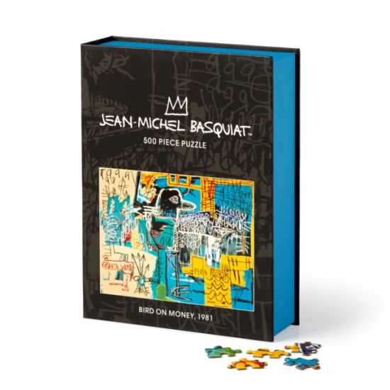 Basquiat Bird on Money Book Puzzle