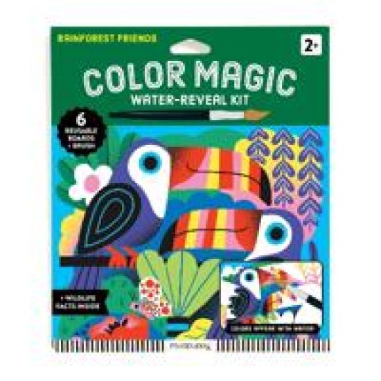 Rainforest Friends Color Magic Water-reveal Kit