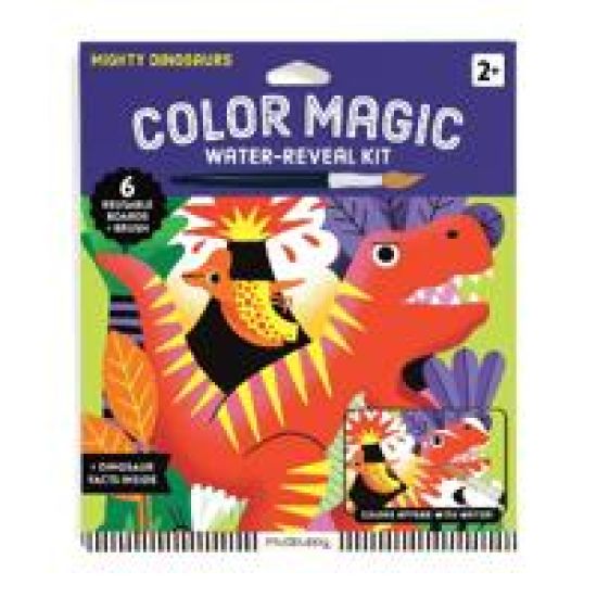 Mighty Dinosaurs Color Magic Water-reveal Kit