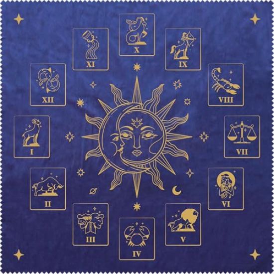 Zodiac Tarot Cloth