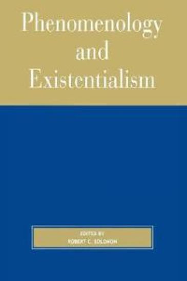 Phenomenology and Existentialism