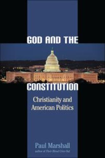 God and the Constitution – Paul Marshall, kirjan kansikuva