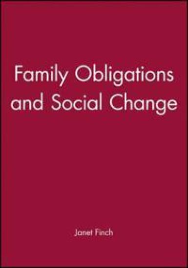 Family Obligations and Social Change