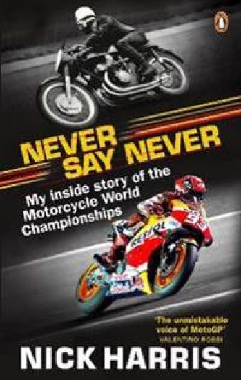 Never Say Never – Nick Harris, kirjan kansikuva