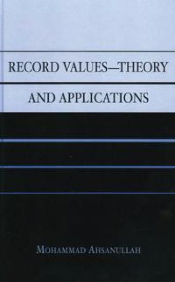 Record Values Theory and Applications