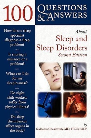 100 Questions & Answers About Sleep and Sleep Disorders – Sudhansu Chokroverty, kirjan kansikuva