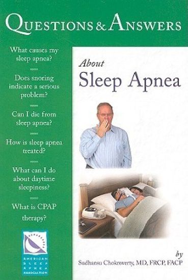 Questions & Answers About Sleep Apnea – Sudhansu Chokroverty, kirjan kansikuva