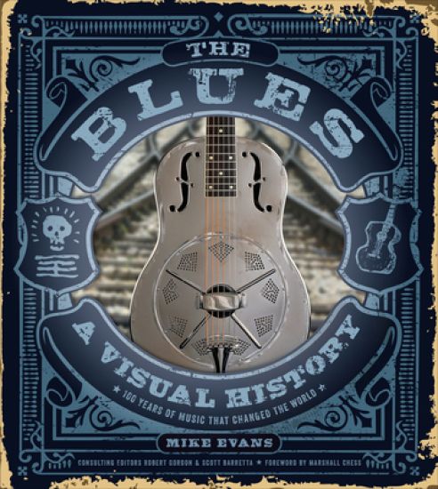 The Blues – Mike Evans, kirjan kansikuva