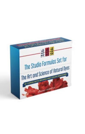 The Studio Formulas Set for The Art and Science of Natural Dyes