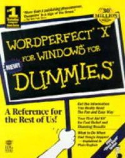 Corel WordPerfect 8 For Windows For Dummies