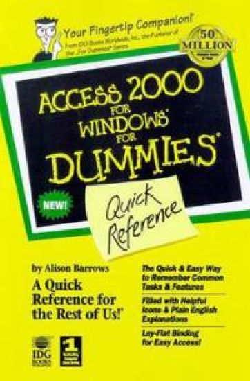 Access 2000 for Windows For Dummies Quick Reference