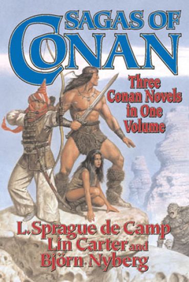 Sagas of Conan – L Sprague De Camp, kirjan kansikuva