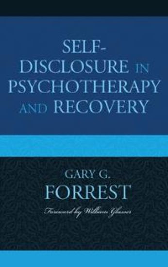 Self-Disclosure in Psychotherapy and Recovery