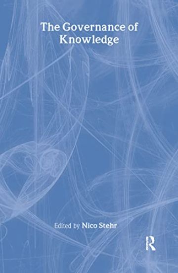 The Governance of Knowledge – Nico Stehr, kirjan kansikuva