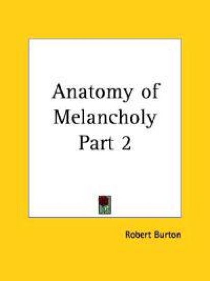 Anatomy of Melancholy