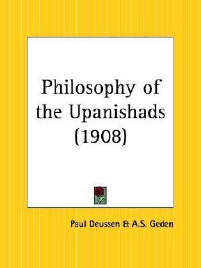 Philosophy of the Upanishads (1908)