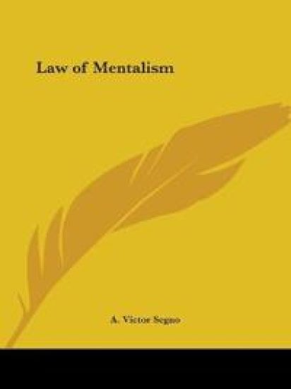 Law of Mentalism 1902