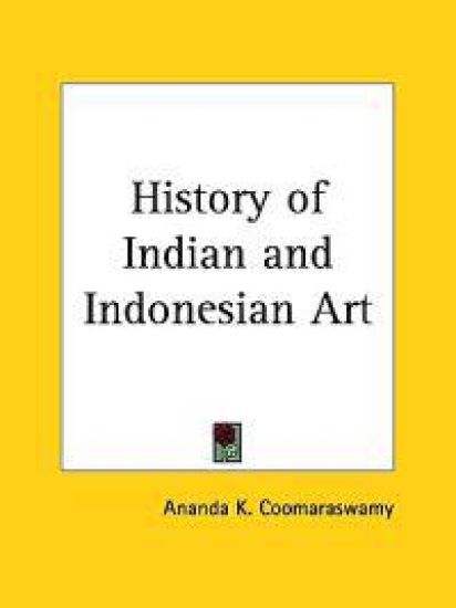 History of Indian and Indonesian Art 1927