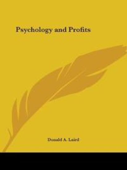 Psychology and Profits (1929)