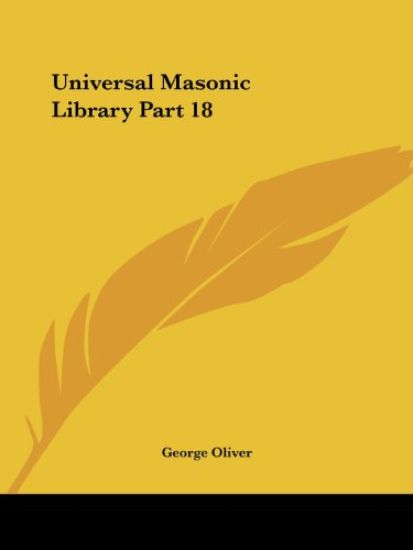 Universal Masonic Library 1856