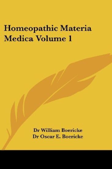Homeopathic Materia Medica 1927