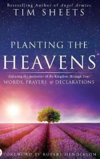 Planting the Heavens – Tim Sheets, kirjan kansikuva