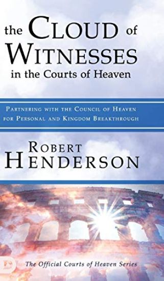 The Cloud of Witnesses in the Courts of Heaven – Robert Henderson, kirjan kansikuva
