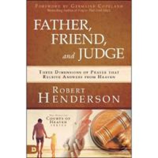 Father, Friend, and Judge – Robert Henderson, kirjan kansikuva