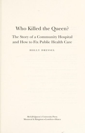 Who Killed the Queen?