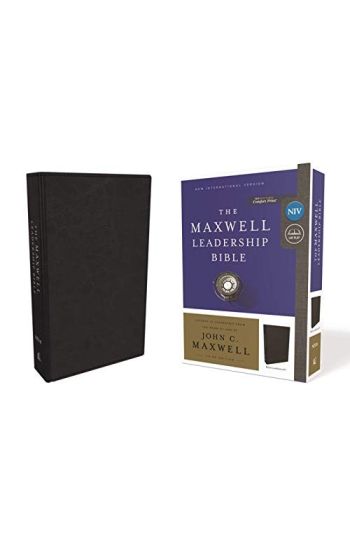 Niv, Maxwell Leadership Bible, 3rd Edition, Leathersoft, Black, Comfort Print