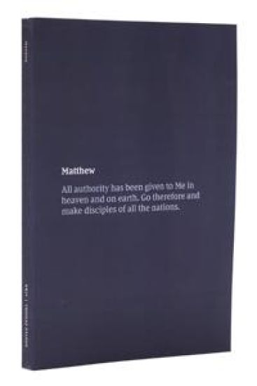 NKJV Bible Journal - Matthew, Paperback, Comfort Print