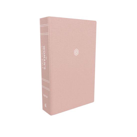 Niv, the Woman's Study Bible, Cloth Over Board, Pink, Full-Color, Thumb Indexed: Receiving God's Truth for Balance, Hope, and Transformation