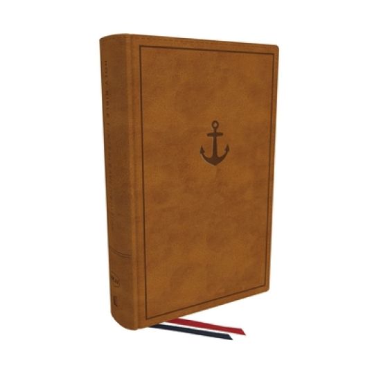 NKJV, Interleaved Bible, Journal Edition, Leathersoft over Board, Brown, Red Letter, Comfort Print