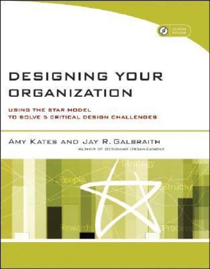 Designing Your Organization – Amy Kates, kirjan kansikuva