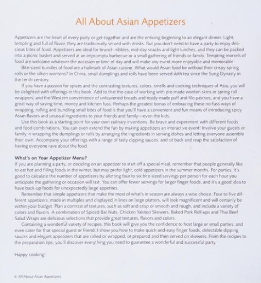 Asian Appetizers